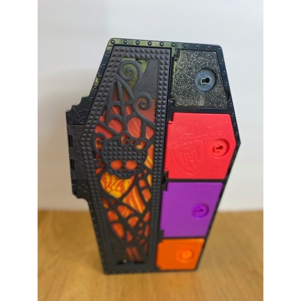 Monster High Skulltimate Secrets Coffin Locker Kids One Size Black Good Toralei